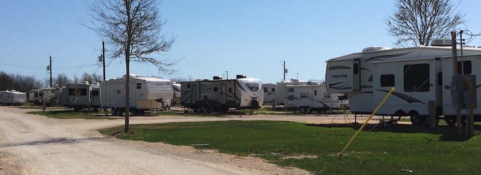 RV sites at Kountry Ranch RV Park